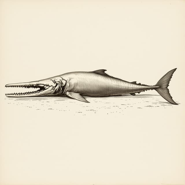 Naturalist plate illustrating Gambo, drawn from witness descriptions