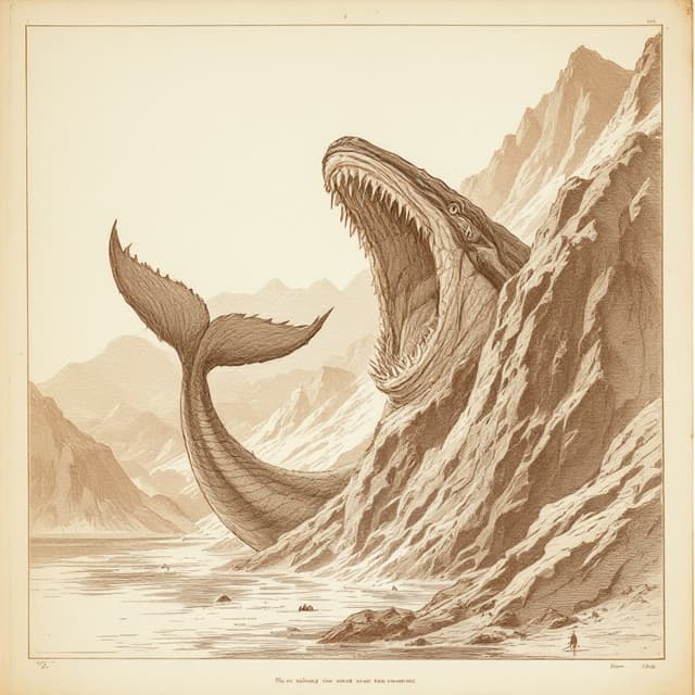 Planche naturaliste illustrant Slide-Rock Bolter, dessinée d'après les descriptions de témoins